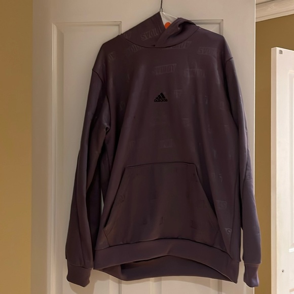 Purple men’s adidas hoodie - Picture 1 of 3